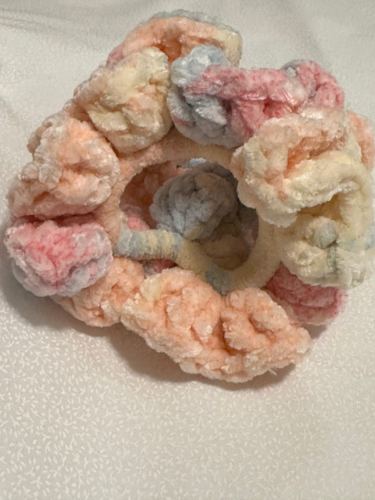 Cotton Candy Scrunchie